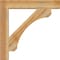 Ekena Millwork Legacy Block Rough Sawn Bracket, Western Red Cedar, 4"W x 28"D x 28"H BKT04X28X28LEC05RWR - alternate 3
